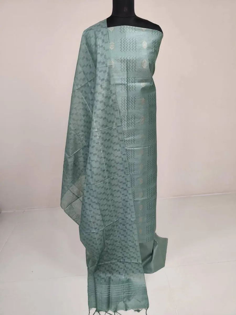 Beautifully Crafted Semi Tusser Bhagalpuri Suits Collection – Elegance in Every Thread